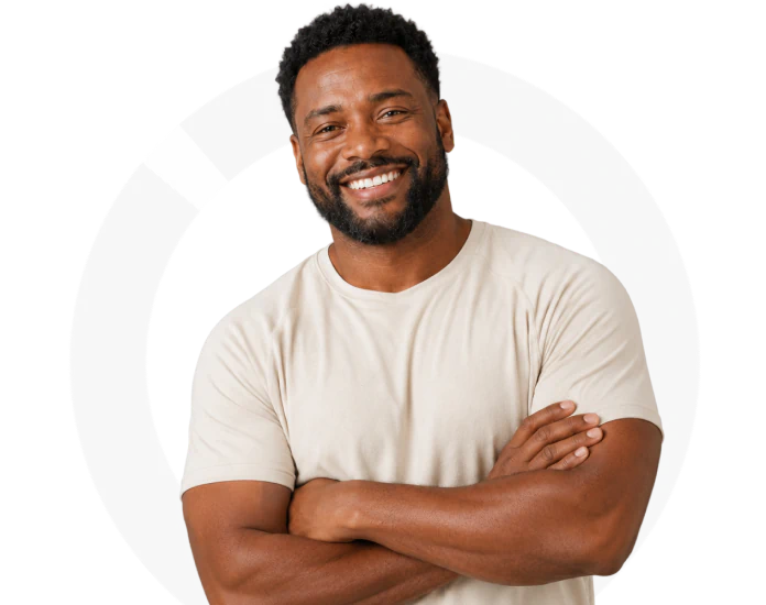 Person smiling